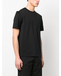 T-shirt à col rond noir Ferragamo