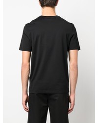 T-shirt à col rond noir Ferragamo