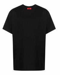 T-shirt à col rond noir 424