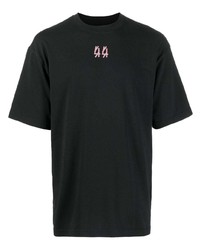 T-shirt à col rond noir 44 label group