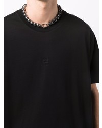 T-shirt à col rond noir Givenchy