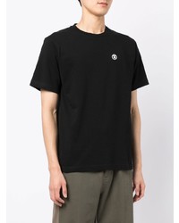 T-shirt à col rond noir AAPE BY A BATHING APE