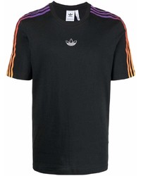 T-shirt à col rond noir adidas