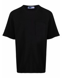 T-shirt à col rond noir AFFIX
