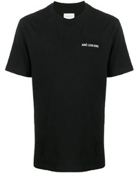 T-shirt à col rond noir Aimé Leon Dore