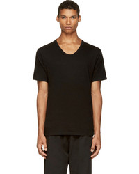 T-shirt à col rond noir Alexander Wang