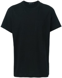 T-shirt à col rond noir Alexander Wang