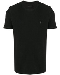 T-shirt à col rond noir AllSaints