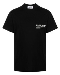 T-shirt à col rond noir Ambush