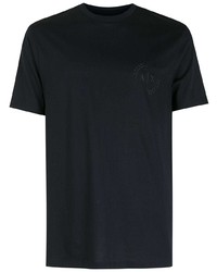 T-shirt à col rond noir Armani Exchange