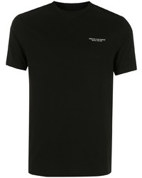 T-shirt à col rond noir Armani Exchange