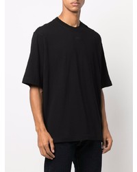 T-shirt à col rond noir Off-White