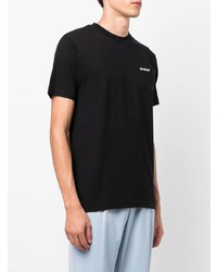 T-shirt à col rond noir Off-White