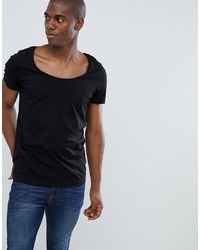 T-shirt à col rond noir ASOS DESIGN