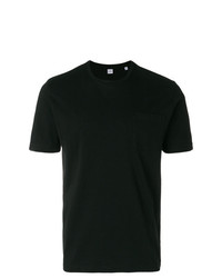T-shirt à col rond noir Aspesi