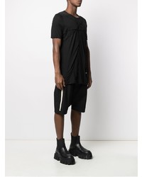 T-shirt à col rond noir Rick Owens DRKSHDW