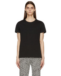 T-shirt à col rond noir Balmain