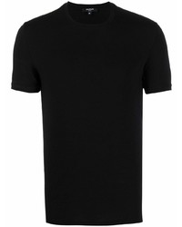 T-shirt à col rond noir Balmain