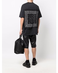 T-shirt à col rond noir Givenchy