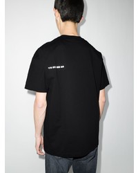 T-shirt à col rond noir Vetements