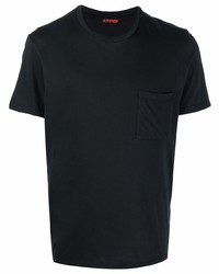 T-shirt à col rond noir Barena