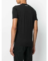 T-shirt à col rond noir DSQUARED2