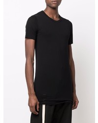 T-shirt à col rond noir Rick Owens