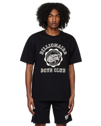 T-shirt à col rond noir Billionaire Boys Club