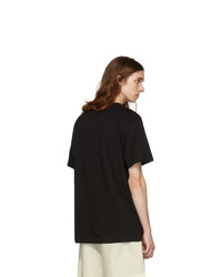 T-shirt à col rond noir Loewe