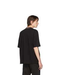 T-shirt à col rond noir Acne Studios