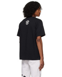 T-shirt à col rond noir BAPE