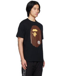 T-shirt à col rond noir BAPE