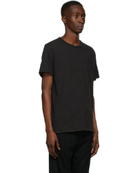 T-shirt à col rond noir rag & bone