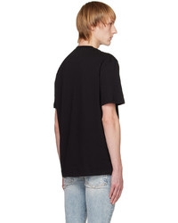 T-shirt à col rond noir Amiri