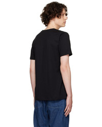 T-shirt à col rond noir A.P.C.