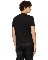 T-shirt à col rond noir Tom Ford