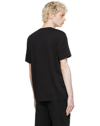 T-shirt à col rond noir Acne Studios