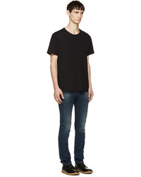 T-shirt à col rond noir Calvin Klein Underwear