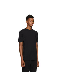 T-shirt à col rond noir Haider Ackermann