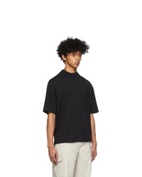 T-shirt à col rond noir Acne Studios