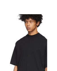 T-shirt à col rond noir Acne Studios