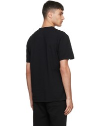 T-shirt à col rond noir MAISON KITSUNÉ