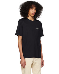 T-shirt à col rond noir Norse Projects