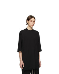 T-shirt à col rond noir Rick Owens DRKSHDW