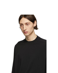 T-shirt à col rond noir Rick Owens DRKSHDW