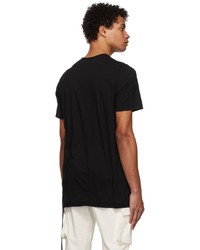 T-shirt à col rond noir Rick Owens DRKSHDW