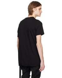 T-shirt à col rond noir Rick Owens DRKSHDW