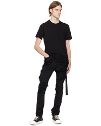 T-shirt à col rond noir Rick Owens DRKSHDW