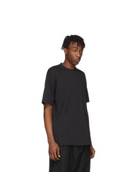 T-shirt à col rond noir Y-3