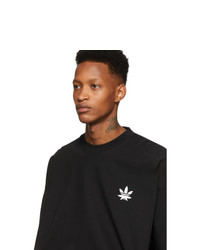 T-shirt à col rond noir Vetements